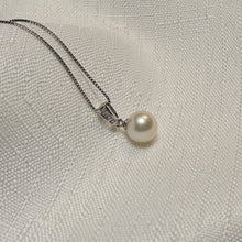 Load image into Gallery viewer, Round Freshwater Pearl Necklace, Sterling Silver