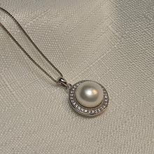 Load image into Gallery viewer, Freshwater Pearl Pendant & Chain, Sterling Silver