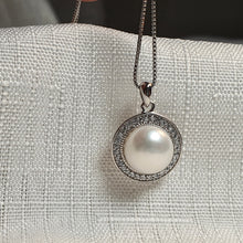 Load image into Gallery viewer, Freshwater Pearl Pendant & Chain, Sterling Silver