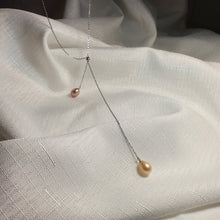 Load image into Gallery viewer, Muticoloured Freshwater Pearl Necklace, Sterling Silver