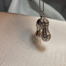 Load image into Gallery viewer, Peanut Freshwater Pearl Necklace, Sterling Silver