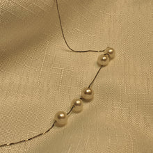 Load image into Gallery viewer, Round Freshwater Pearl Necklace, Sterling Silver