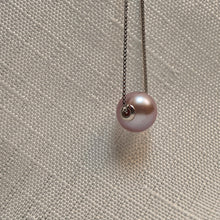Load image into Gallery viewer, Freshwater Pendant and Chain, Sterling Silver