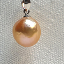 Load image into Gallery viewer, Multi-Coloured Baroque Pearl Pendant and Chain, Sterling Silver