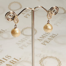 Load image into Gallery viewer, Large Baroque Pearl Earrings, Sterling Silver
