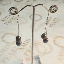 Load image into Gallery viewer, Black Freshwater Pearl, Sterling Silver