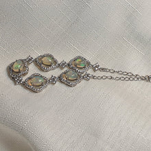 Load image into Gallery viewer, Natural Opal Bracelet, Sterling Silver