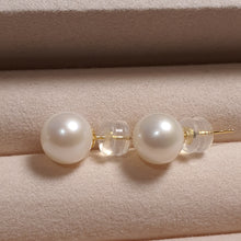 Load image into Gallery viewer, Freshwater Cultured Multi-colour Pearl Stud Earring, 18k Gold