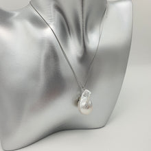 Load image into Gallery viewer, XLarge Baroque Pearl Necklace, Sterling Silver