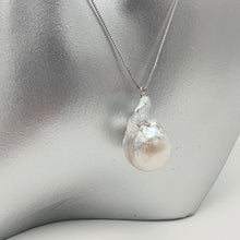 Load image into Gallery viewer, XLarge Baroque Pearl Necklace, Sterling Silver