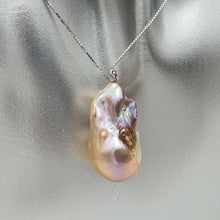 Load image into Gallery viewer, XLarge Baroque Pearl Necklace, Sterling Silver