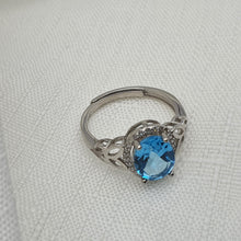 Load image into Gallery viewer, Sky Blue Topaz Jewellery Set, Sterling Silver