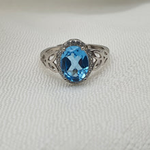 Load image into Gallery viewer, Sky Blue Topaz Jewellery Set, Sterling Silver