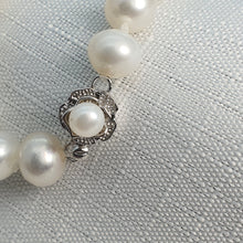 Load image into Gallery viewer, Freshwater Pearl Bracelet, Sterling Silver