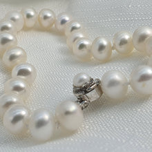 Load image into Gallery viewer, Freshwater Pearl Bracelet, Sterling Silver
