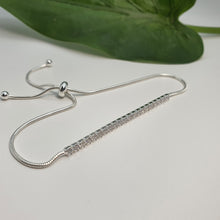 Load image into Gallery viewer, Tennis Bracelet, Sterling Silver