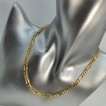 Load image into Gallery viewer, Figaro Chain Necklace, Sterling Silver