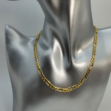 Load image into Gallery viewer, Figaro Chain Necklace, Sterling Silver