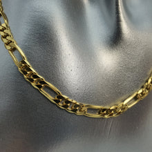Load image into Gallery viewer, Figaro Chain Necklace, Sterling Silver