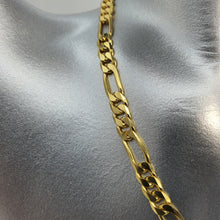 Load image into Gallery viewer, Figaro Chain Necklace, Sterling Silver