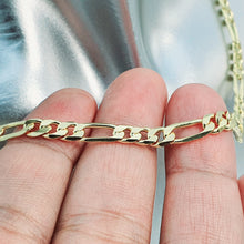 Load image into Gallery viewer, Figaro Chain Necklace, Sterling Silver