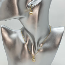 Load image into Gallery viewer, Golden South Sea Pearl Set, 18K Yellow Gold