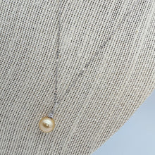 Load image into Gallery viewer, Golden South Sea Pearl & Diamonds Pendant, 18k Gold