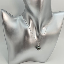 Load image into Gallery viewer, Large Tahitian Pearl Pendant, 18K White Gold