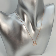 Load image into Gallery viewer, Mother of Pearl 3 Leaf Clover Necklace, Sterling Silver