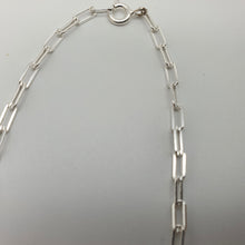 Load image into Gallery viewer, Freshwater Pearl and O Chain Bracelet, Sterling Silver