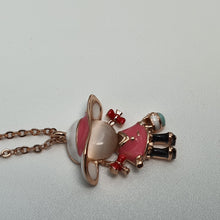 Load image into Gallery viewer, Rose Gold Little Girl Necklace, Sterling Silver