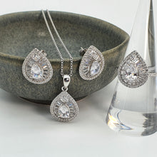 Load image into Gallery viewer, Bridal Jewellery Set, Sterling silver
