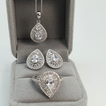 Load image into Gallery viewer, Bridal Jewellery Set, Sterling silver