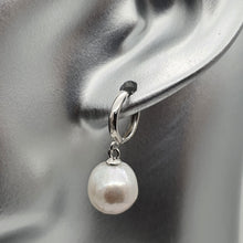 Load image into Gallery viewer, Edison Pearl Earrings, Sterling Silver