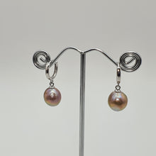 Load image into Gallery viewer, Edison Pearl Earrings, Sterling Silver