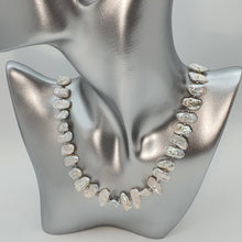 Load image into Gallery viewer, Freshwater Coin Pearl Silk Strand, Sterling Silver