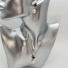 Load image into Gallery viewer, Freshwater Cultured Pearl Clover Set, Sterling Silver