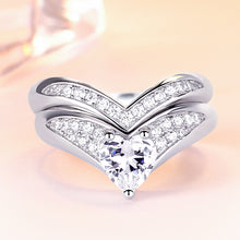 Load image into Gallery viewer, Promises of love bridal Ring, size 7