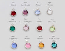 Load image into Gallery viewer, Crystal Birthstone chart