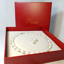 Load image into Gallery viewer, Large Barouqe Pearl Set, Sterling Silver
