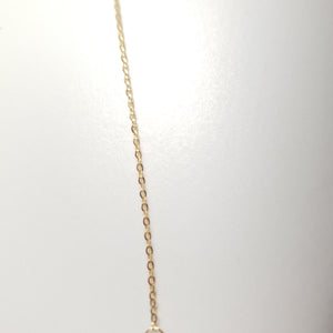 Single O Link Chain, 18k Yellow Gold