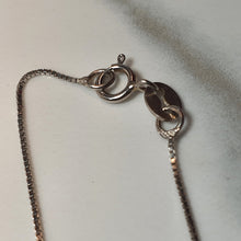 Load image into Gallery viewer, Single Box silver Chain, Sterling Silver
