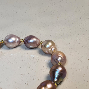 Freshwater Cultured Pearl Bracelet, Sterling Silver