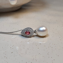 Load image into Gallery viewer, Freshwater Drop Pearl Set, Sterling Silver
