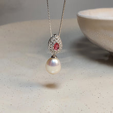 Load image into Gallery viewer, Freshwater Drop Pearl Set, Sterling Silver
