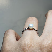 Load image into Gallery viewer, Freshwater Pearl Ring, Sterling Silver
