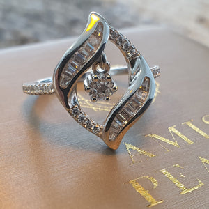 Promises Ring, Sterling Silver