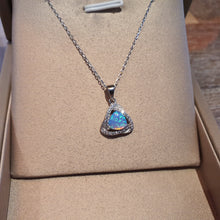 Load image into Gallery viewer, Opal Pendant + Chain, Sterling Silver
