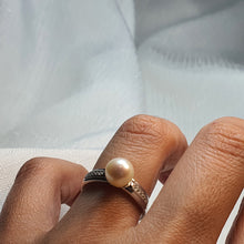Load image into Gallery viewer, Freshwater Pearl Ring, Sterling Silver
