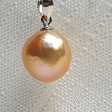 Load image into Gallery viewer, Multi-Coloured Baroque Pearl Pendant and Chain, Sterling Silver
